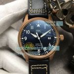 GB Factory Replica WC Big Pilot's Spitfire Bronze Watch Blue Dial Swiss Automatic
